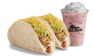 Del Taco 2 Free Grilled Chicken Tacos