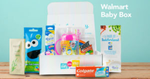 Free Walmart Welcome Baby Box