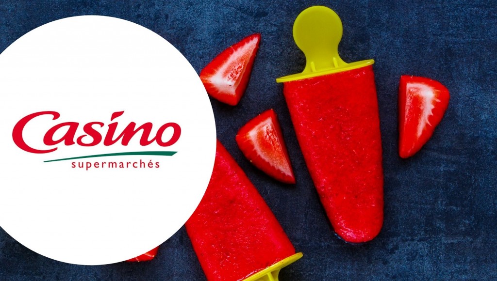 Bon plan Casino : - 100% sur le 3ème paquet de sorbets Oasis bio goût framboise citron