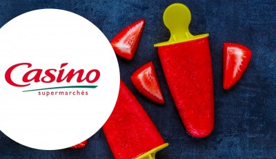 Bon plan Casino : - 100% sur le 3ème paquet de sorbets Oasis bio goût framboise citron