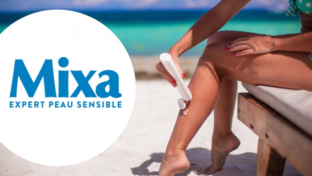 Testez gratuitement le lait Solaire pour les peaux allergiques au soleil de Mixa