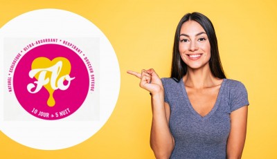 Testez gratuitement les serviettes hygiéniques Flo