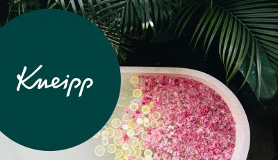 Testez gratuitement le bain moussant Kneipp Be Happy