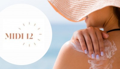 Testez gratuitement l\'huile protectrice solaire SPF 50 de Midi 12