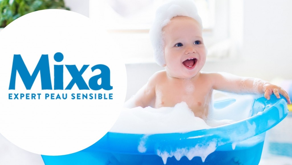 Testez gratuitement le gel lavant corps et cheveux sans savon Mixa bébé