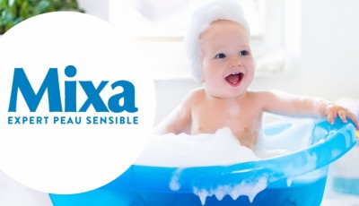 Testez gratuitement le gel lavant corps et cheveux sans savon Mixa bébé