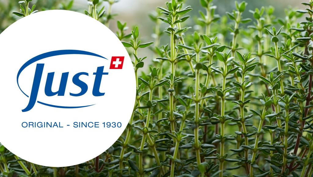 Testez gratuitement la crème au thym de JUST