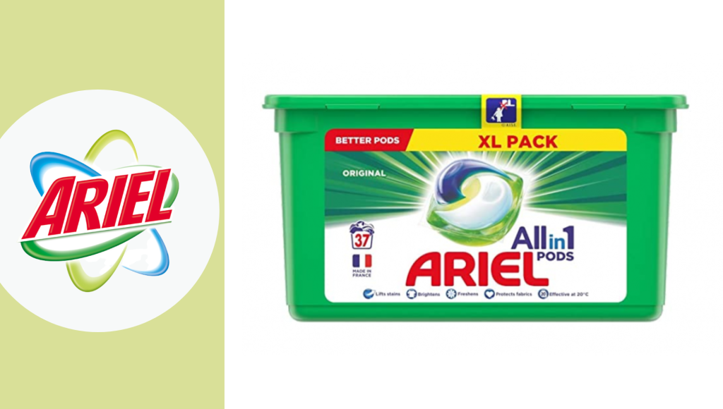 Testez gratuitement la lessive Ariel Pods
