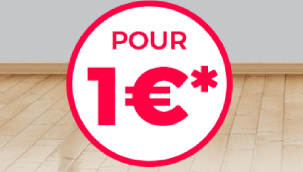 Aspirateur Balai : offre à 1 euro