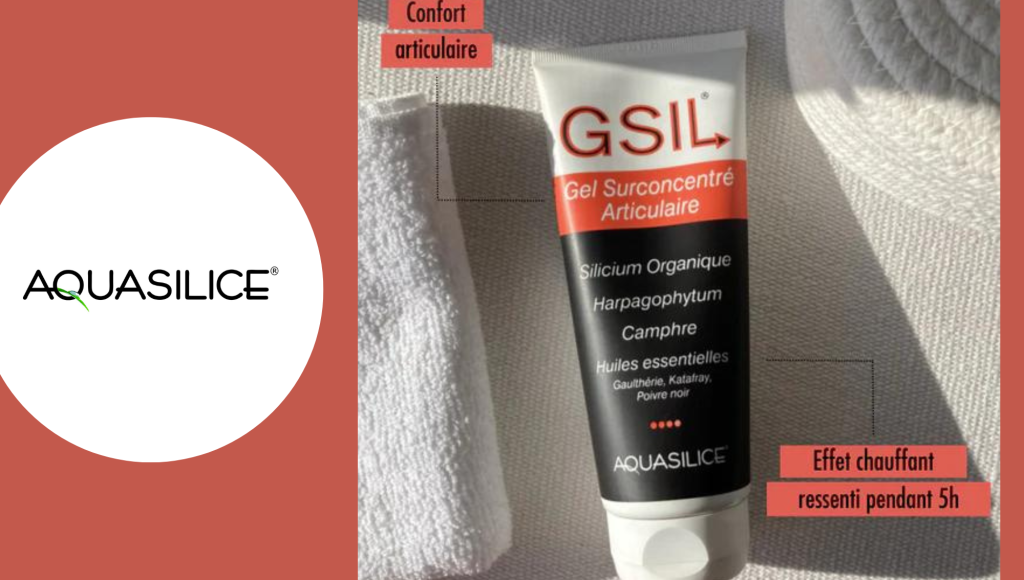 Recevez gratuitement le GSIL Gel Surconcentré Articulaire de AQUASILICE
