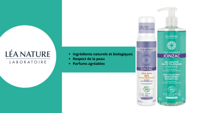 Testez gratuitement le duo Douche + Déo de LÉA NATURE