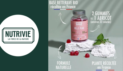 Testez gratuitement des Super-Gummies Belle Peau de NUTRIVIE