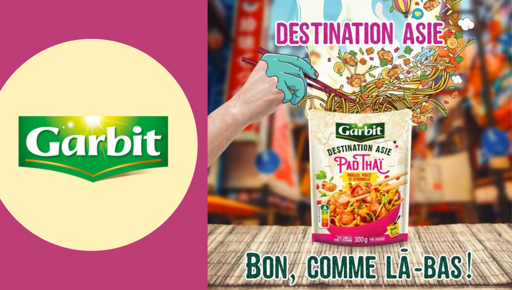 Recevez gratuitement la toute nouvelle gamme asiatique Garbit
