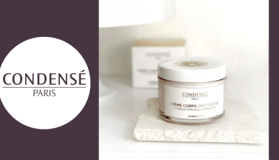 Testez gratuitement la crème corps onctueuse Condensé Paris