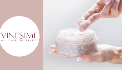 Testez gratuitement le gommage corps rosé terre de provence Vinésime