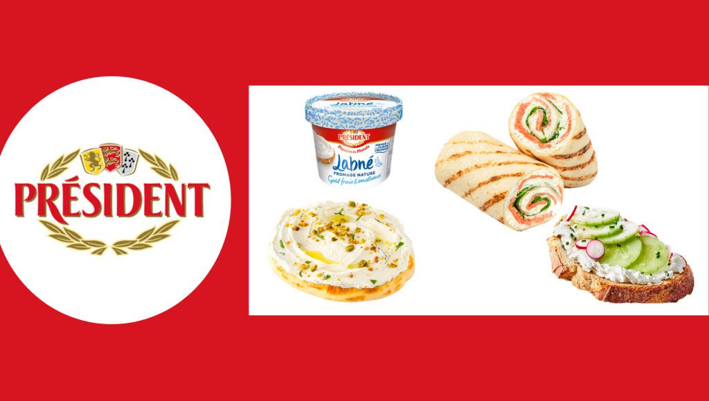 Testez gratuitement le Labné, fromage à tartiner de Président