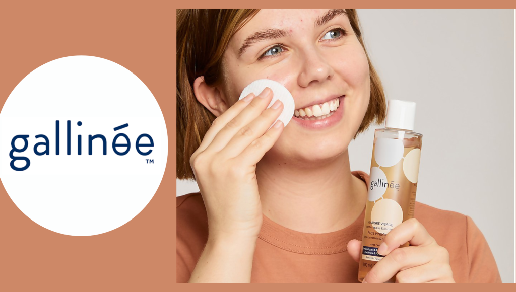 Testez gratuitement le mini vinaigre visage de Gallinée