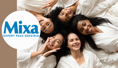 Testez gratuitement les soins Mixa expert peaux sensibles