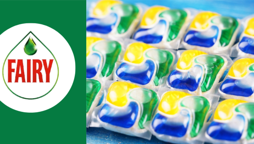 Testez gratuitement Fairy pastilles lave vaisselle