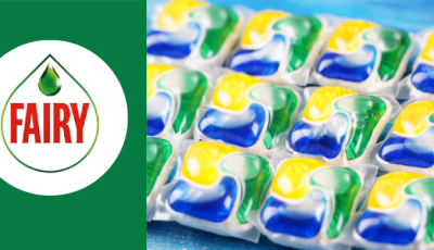 Testez gratuitement Fairy pastilles lave vaisselle