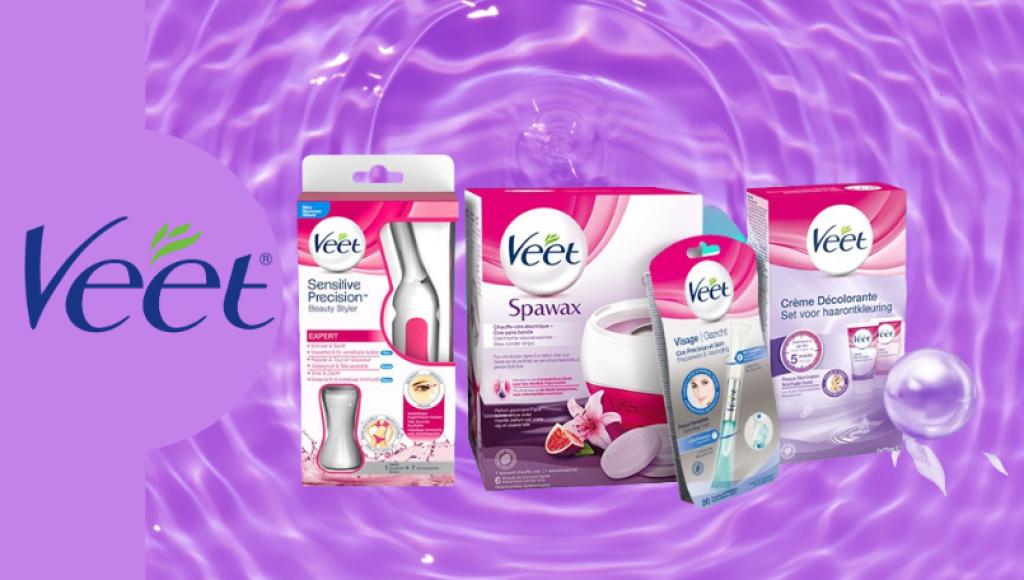 Testez gratuitement la crème épilatoire et décolorante Veet