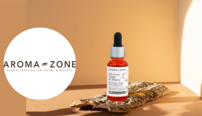 Testez gratuitement l\'huile de soin argan du Maroc BIO de Aromazone