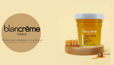 Testez gratuitement le masque visage au miel de blancrème