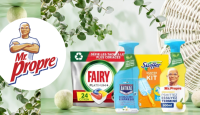 Testez gratuitement le lot de produits de nettoyage