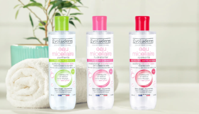 Testez gratuitement l\'eau micellaire Evoluderm