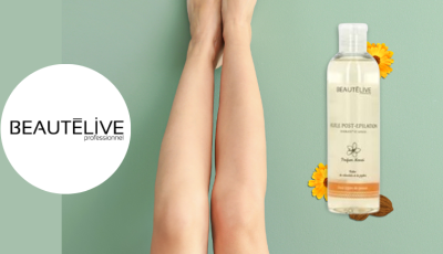Testez gratuitement l\'huile post-épilation de Beautélive