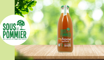 Testez gratuitement le jus de pomme Sous le Pommier