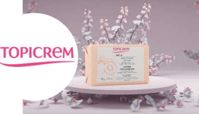 Testez gratuitement le pain exfoliant unifiant mela de Topicrem