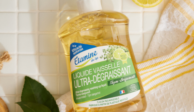 Testez gratuitement le liquide vaisselle ultra-dégraissant Étamine du Lys