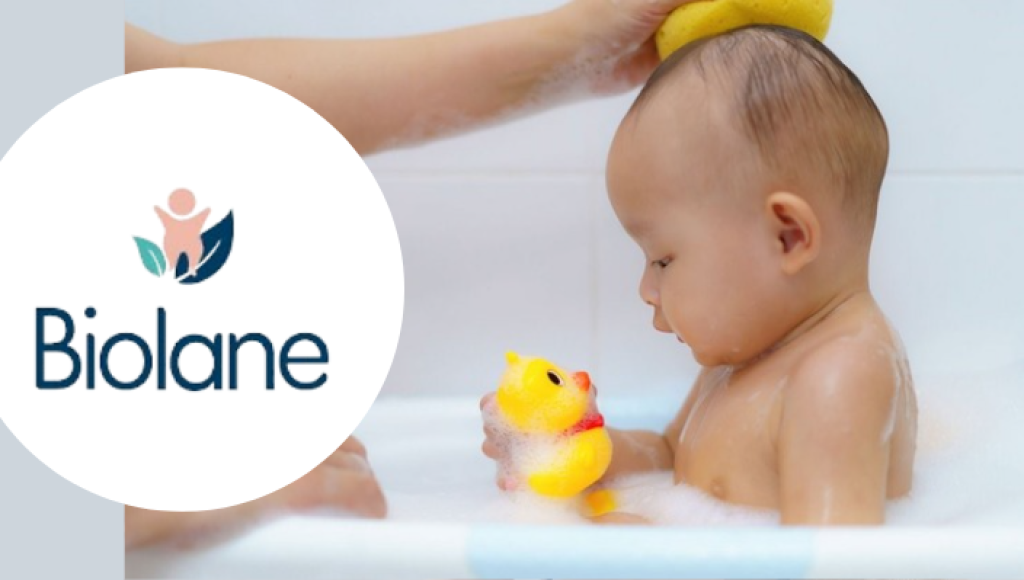 Testez gratuitement le solide lavant douceur de Biolane