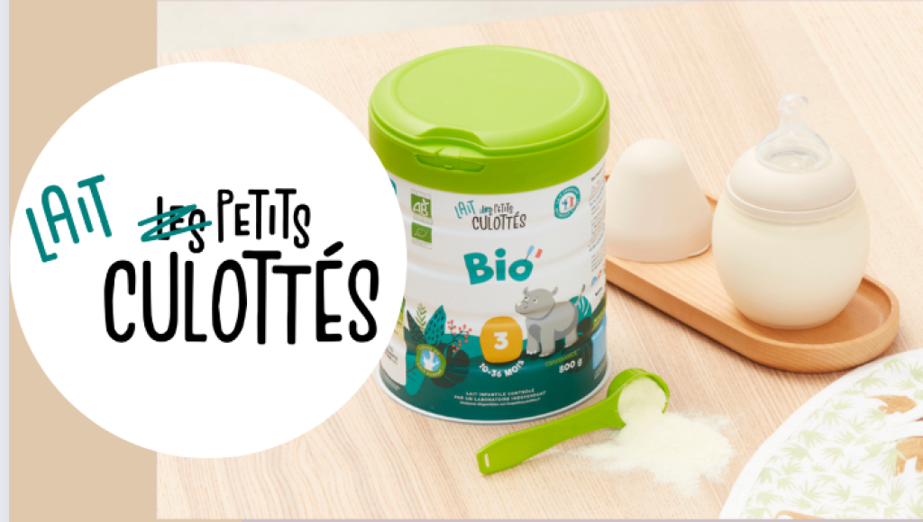 Testez gratuitement la boîte de lait infantile 3ème âge bio Les Petits Culottés