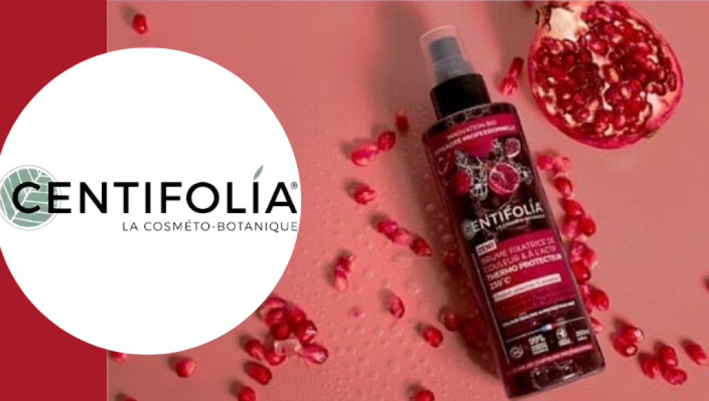 Testez gratuitement la brume fixatrice de couleur de Centifolia