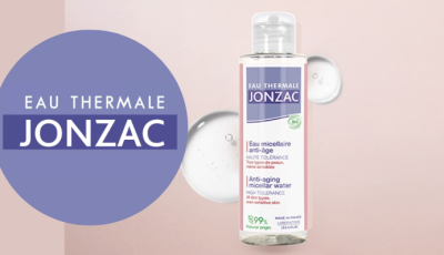 Testez gratuitement l\'eau micellaire anti-âge sublimactive d\'Eau Thermale JONZAC