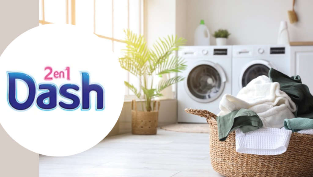 Testez gratuitement la lessive Dash 2en1 PODS extra fraîcheur