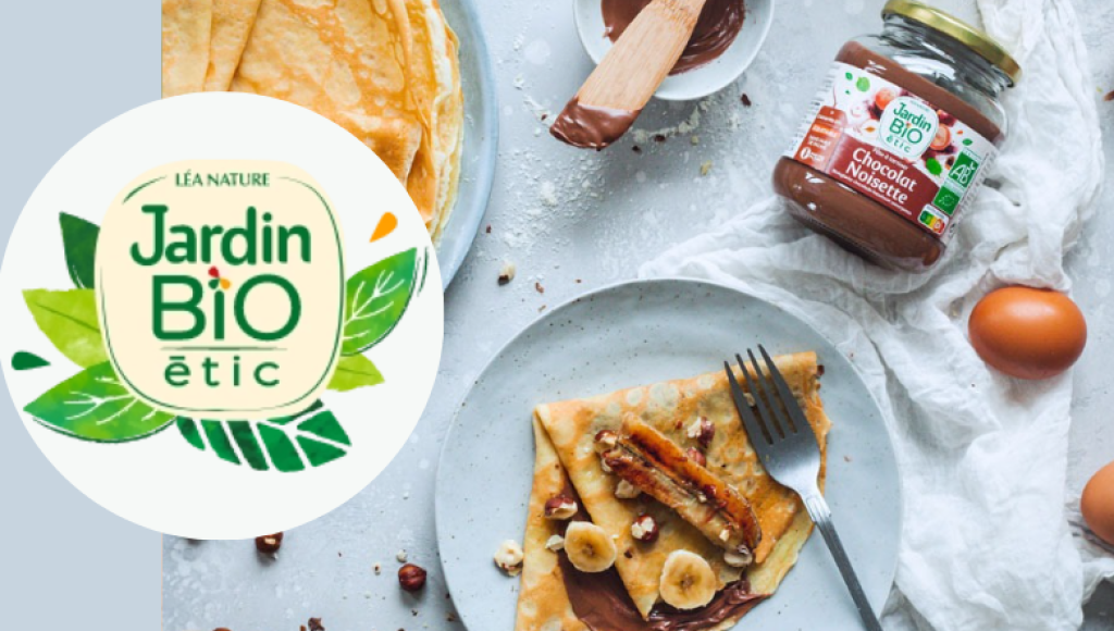 Testez gratuitement la pâte à tartiner de Jardin BiO étic