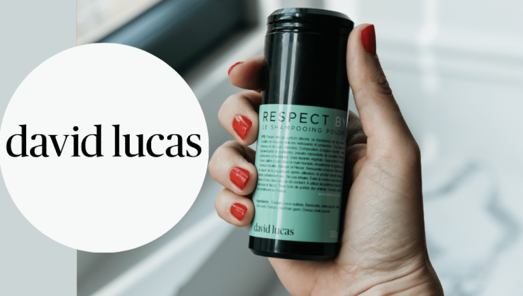 Testez gratuitement le shampooing poudre de David Lucas