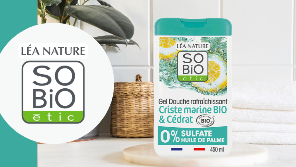 Testez gratuitement le gel douche rafraîchissant de SO’Bio Etic