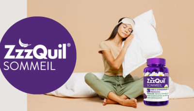 Testez gratuitement la gomme ZzzQuil SOMMEIL