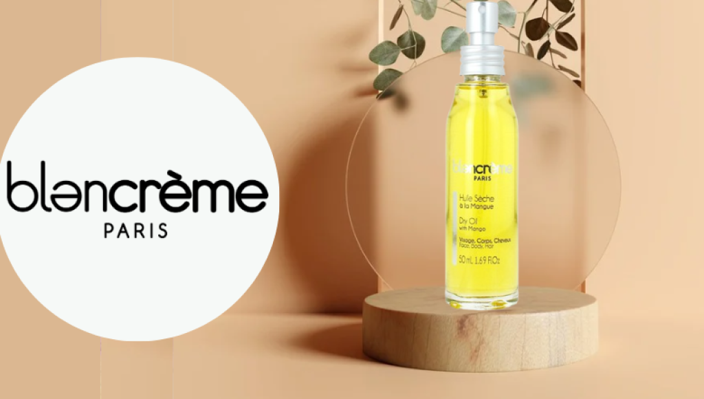 Testez gratuitement l\'huile sèche à la mangue de Blancrème