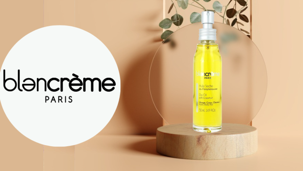 Testez gratuitement l\'huile sèche au pamplemousse de Blancrème