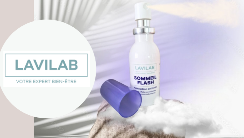 Testez gratuitement le spray sommeil flash de Lavilab