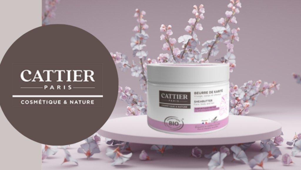 Testez gratuitement le beurre de karité parfum fleur des îles de Cattier