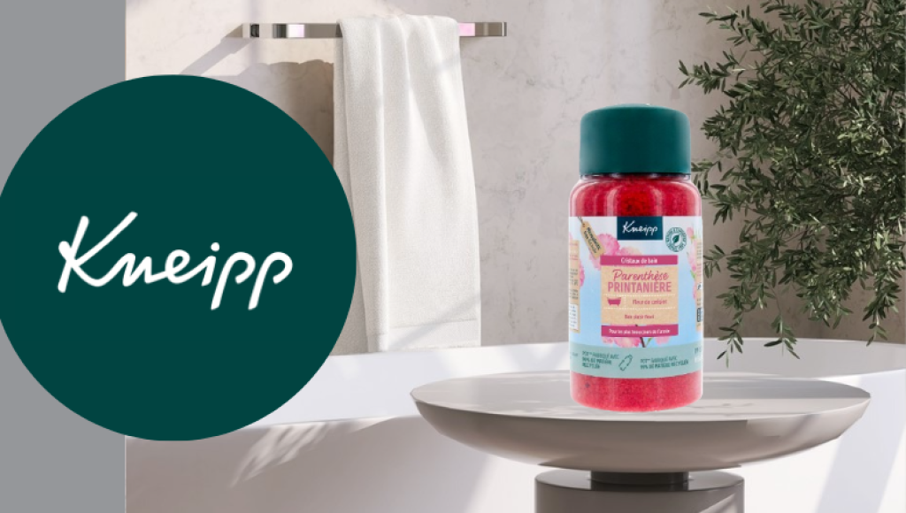 Testez gratuitement les cristaux de bain parenthèse printanière de Kneipp