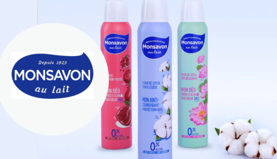 Testez gratuitement les déodorants Monsavon
