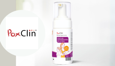 Testez gratuitement la mousse démangeaisons de PoxClin