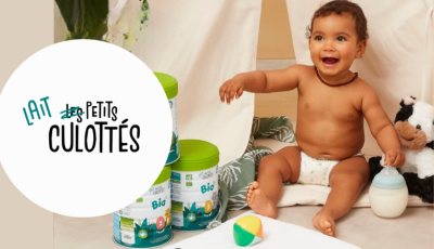 Testez gratuitement le nouveau lait infantile 2ème âge BIO Les Petits Culottés